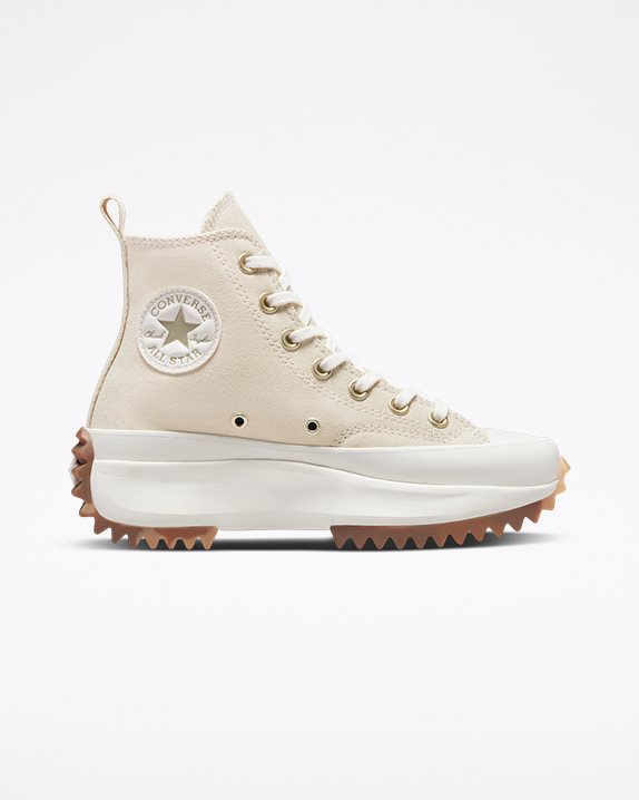 Unisex Converse Run Star Hike Festival Golden Mind High Top Natural Ivory