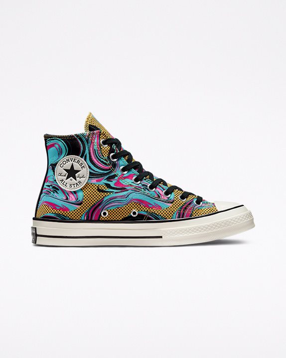 Unisex Converse Chuck 70 Throwback Craft High Top Marbled