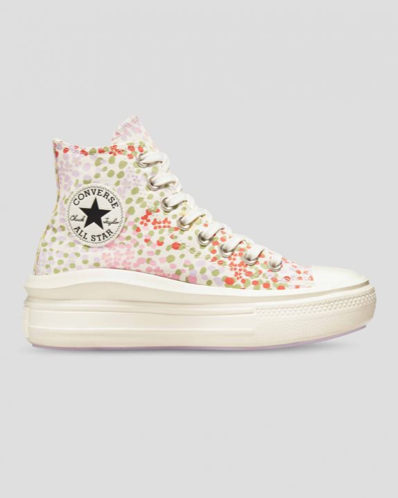 Womens Converse Chuck Taylor All Star Move Things To Grow High Top Egret