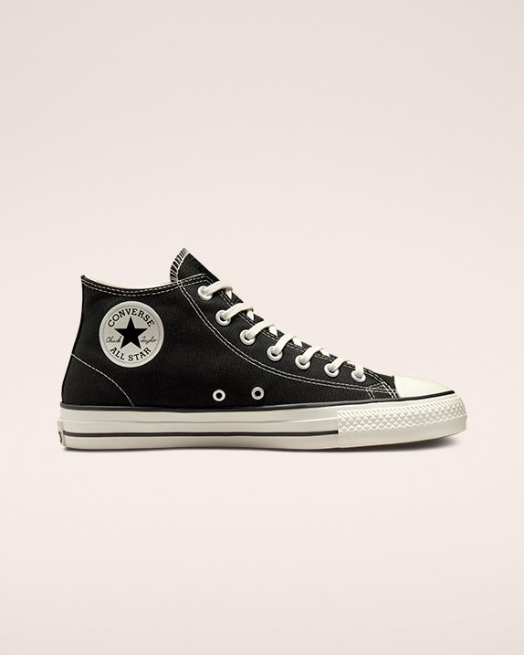 Unisex CONS Chuck Taylor All Star Pro Cut Off Mid Black