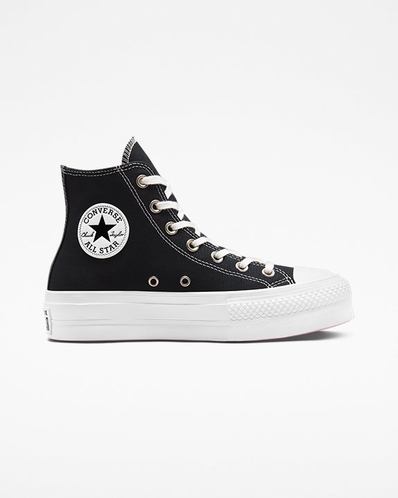 Womens Converse Chuck Taylor All Star Lift Crystal Energy High Top Black