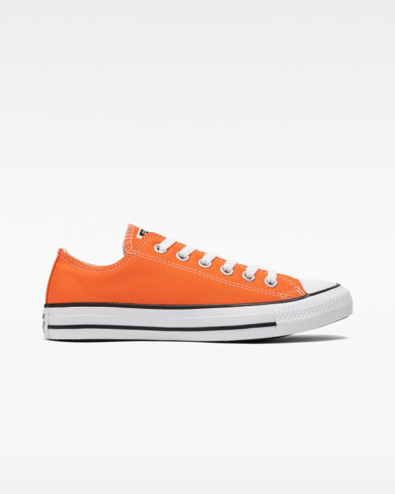 Unisex Converse Chuck Taylor All Star Seasonal Colour Low Top Orange