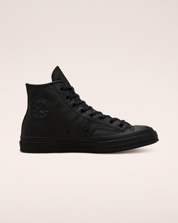 Unisex Converse Chuck 70 Tonal Leather High Top Black