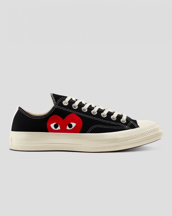 Unisex Converse X Comme des Gar?ons Chuck 70 Play Low Top Black