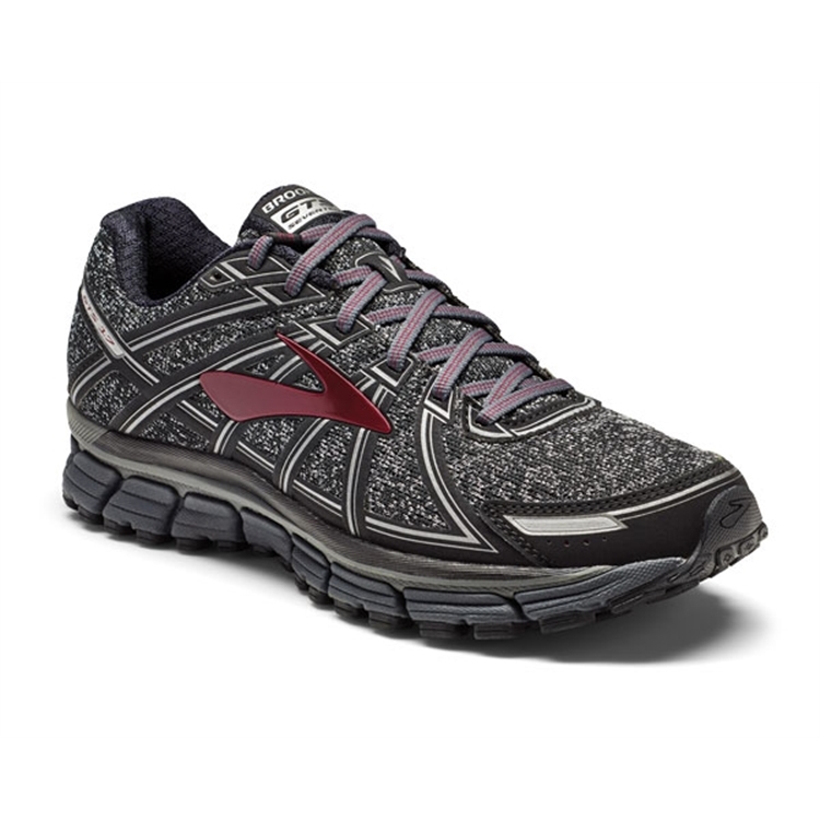 brooks Men's Adrenaline GTS 17 Port / Charcoal / Black