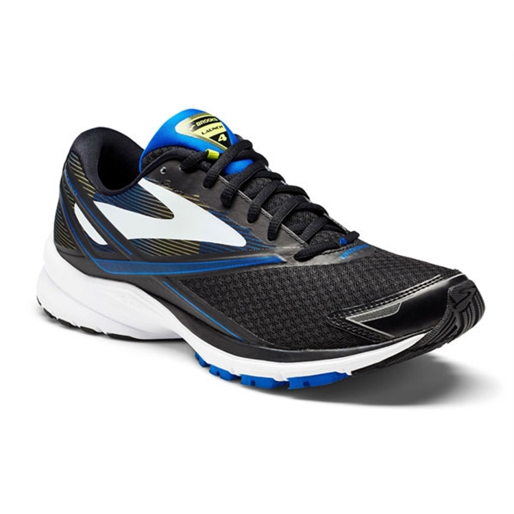 brooks Men's Launch 4 Lapis Blue / Lime / Black