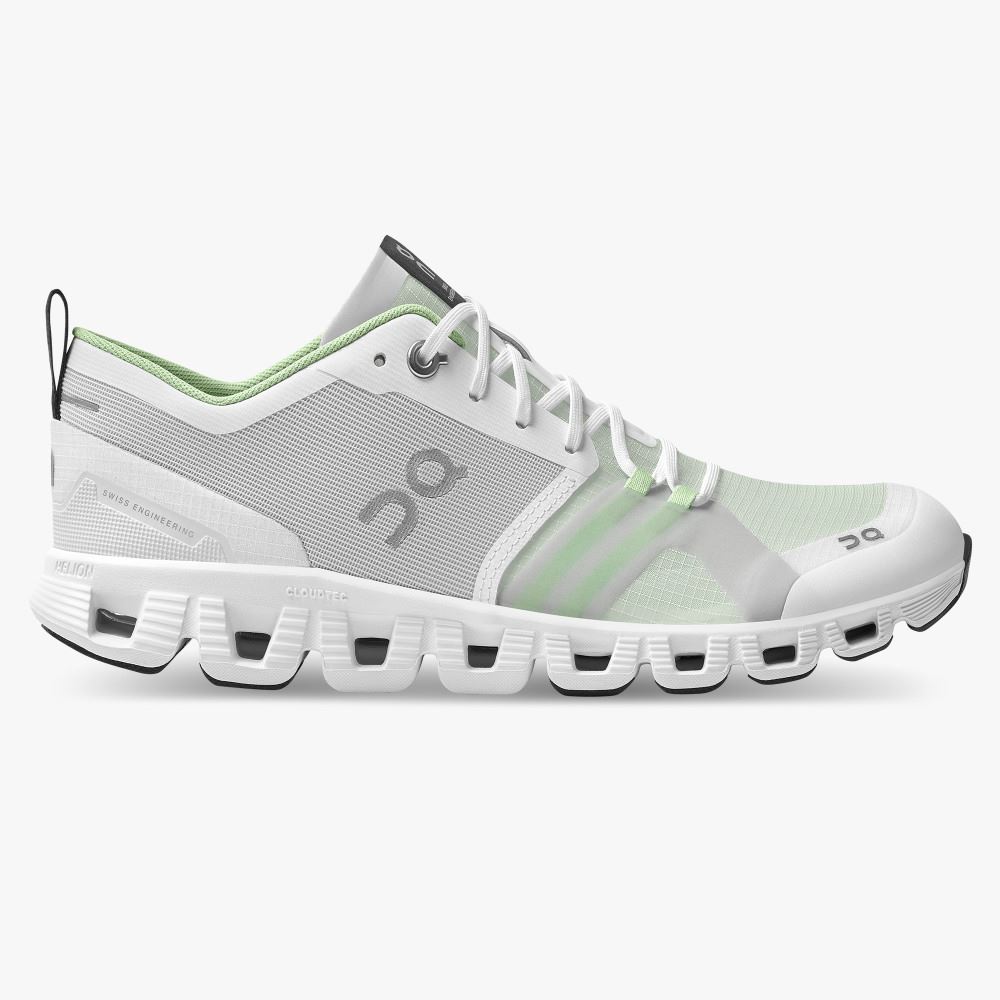 On Cloud X Shift: Colorful Lightweight Workout Shoe - White | Matcha